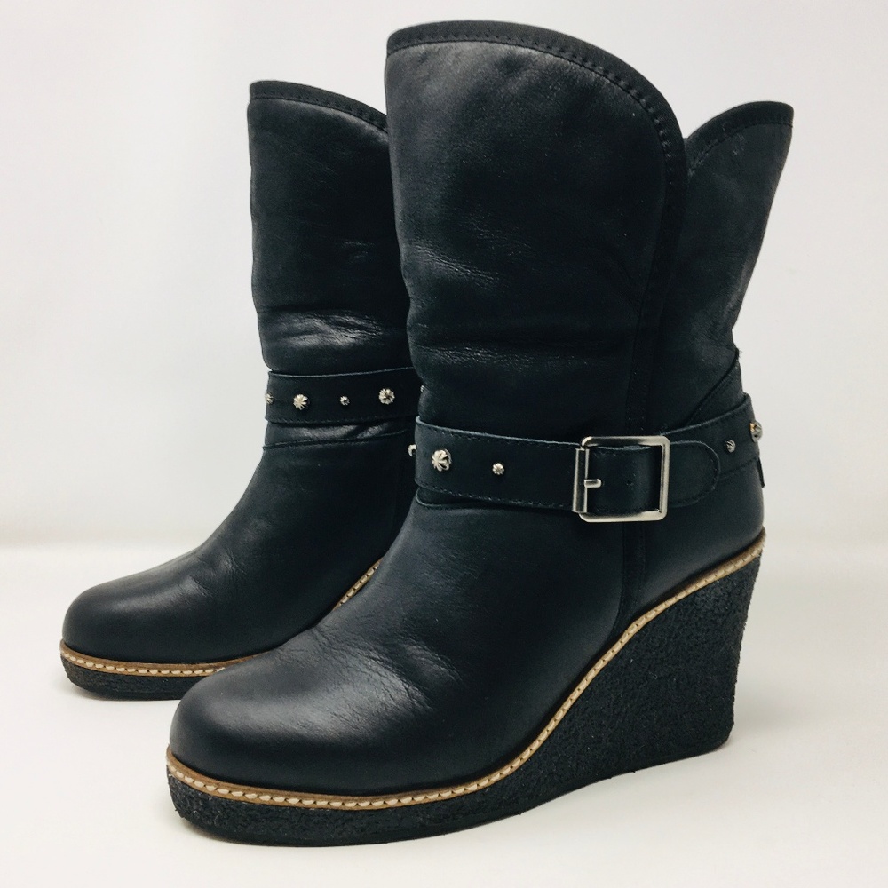 australia luxe Collection wedge Boot Shearling 9